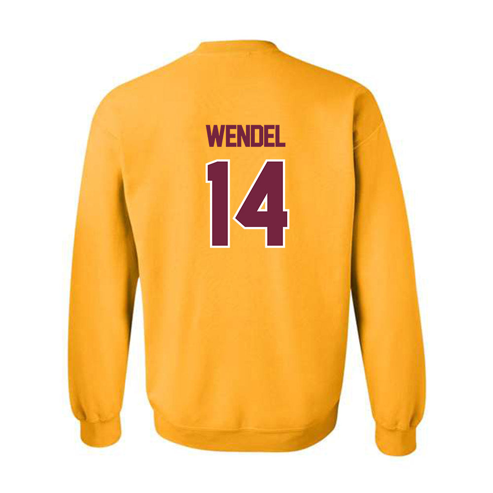 Central Michigan - NCAA Softball : Madison Wendel - Classic Shersey Crewneck Sweatshirt-1