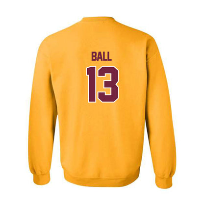 Central Michigan - NCAA Baseball : Nathan Ball - Classic Shersey Crewneck Sweatshirt