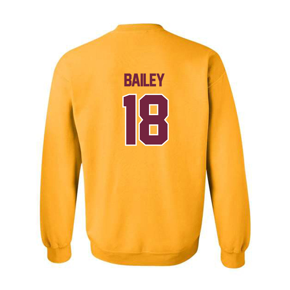 Central Michigan - NCAA Baseball : Hayden Bailey - Classic Shersey Crewneck Sweatshirt-1