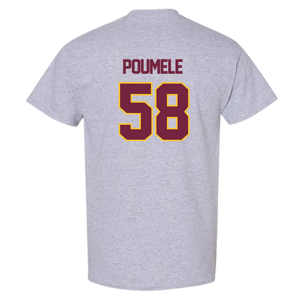 Central Michigan - NCAA Football : Apisa Poumele - Classic Shersey T-Shirt-1