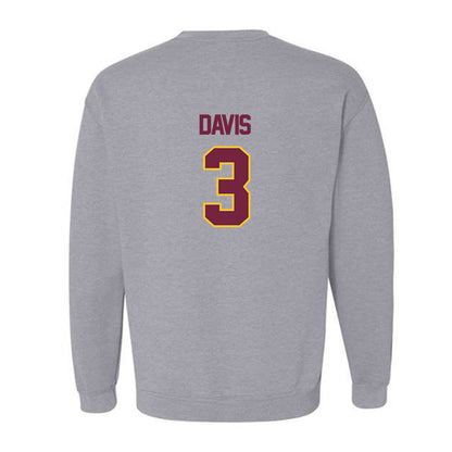 Central Michigan - NCAA Football : Tyson Davis - Classic Shersey Crewneck Sweatshirt-1