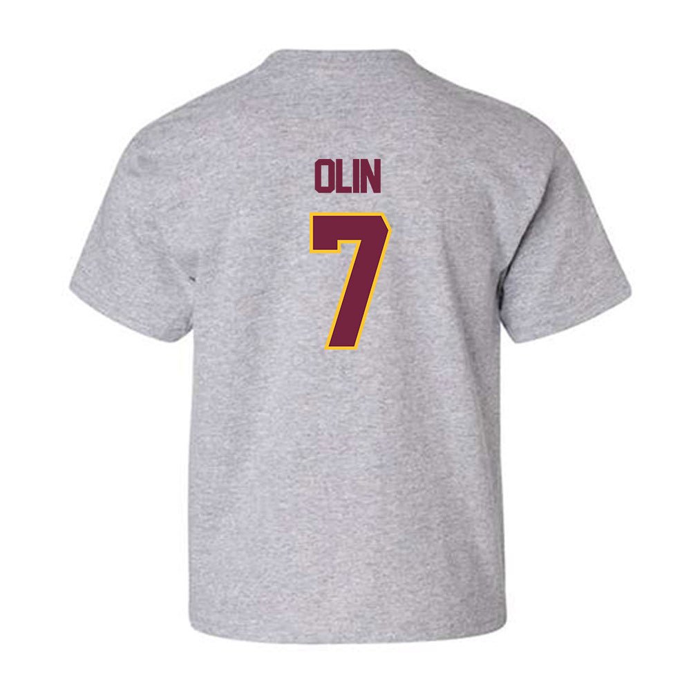 Central Michigan - NCAA Women's Volleyball : Abby Olin - Classic Shersey Youth T-Shirt-1