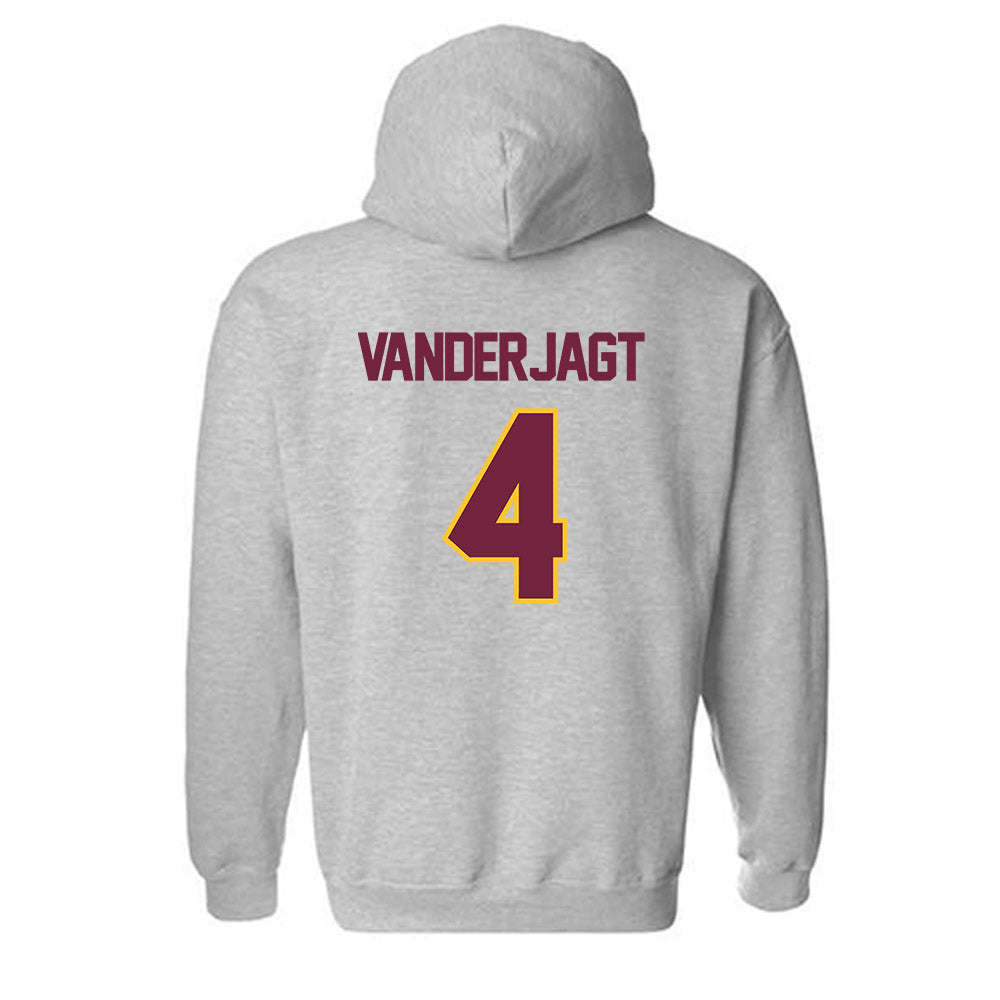 Central Michigan - NCAA Men's Basketball : Kyler VanderJagt - Classic Shersey Hooded Sweatshirt