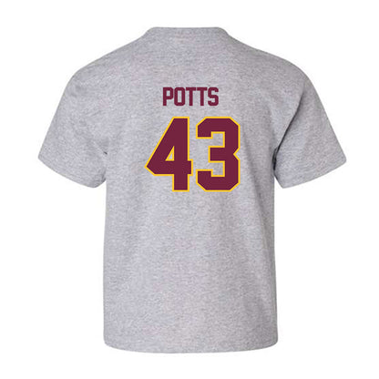 Central Michigan - NCAA Baseball : Tyson Potts - Classic Shersey Youth T-Shirt-1