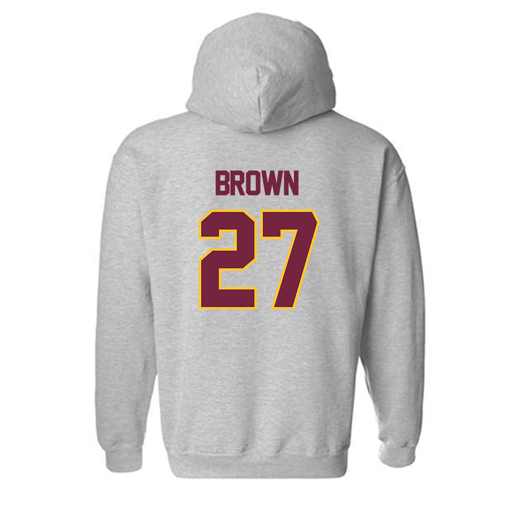 Central Michigan - NCAA Baseball : Jake Brown - Classic Shersey Hooded Sweatshirt