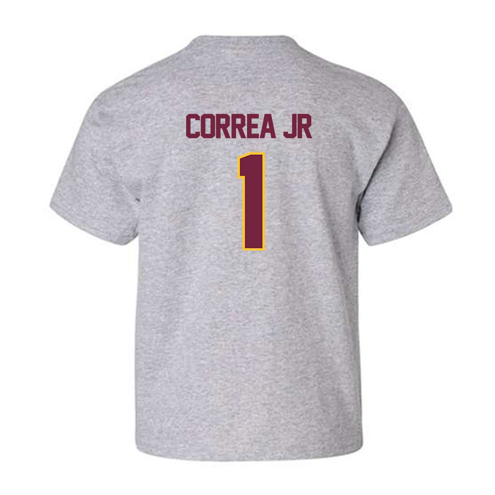 Central Michigan - NCAA Baseball : Miguel Correa Jr - Classic Shersey Youth T-Shirt-1