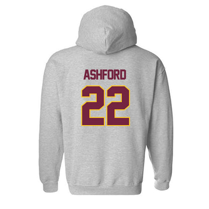 Central Michigan - NCAA Men's Basketball : Will Ashford - Classic Shersey Hooded Sweatshirt-1