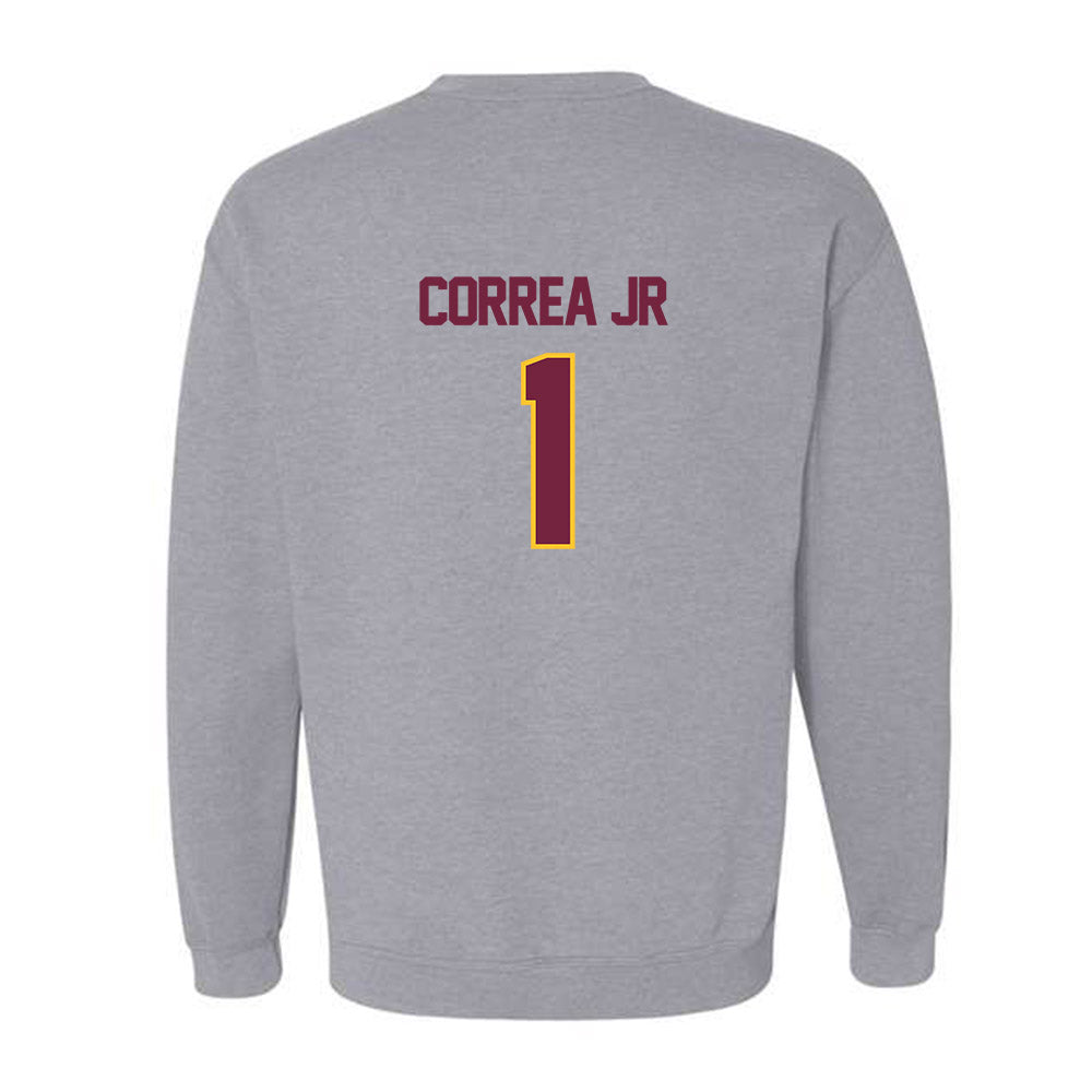 Central Michigan - NCAA Baseball : Miguel Correa Jr - Classic Shersey Crewneck Sweatshirt-1