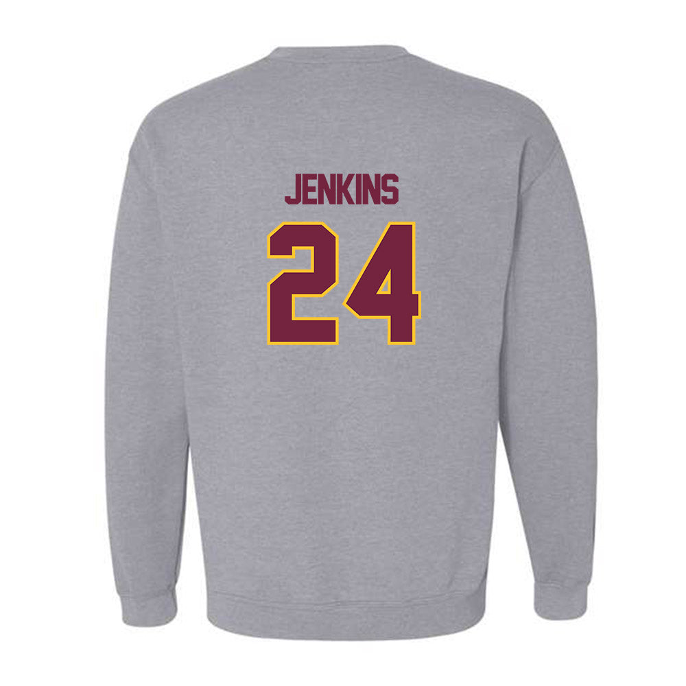 Central Michigan - NCAA Football : Mekhi Jenkins - Classic Shersey Crewneck Sweatshirt-1