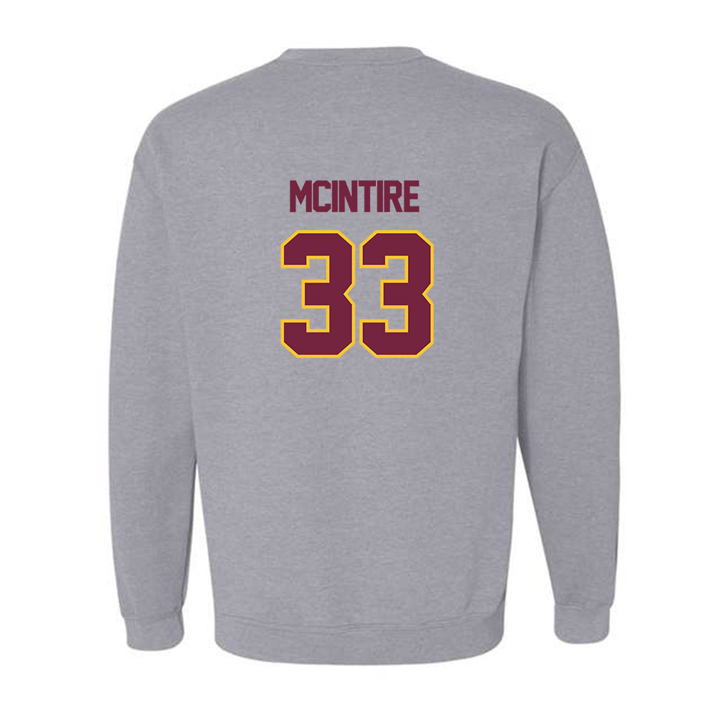 Central Michigan - NCAA Men's Basketball : Logan Mcintire - Classic Shersey Crewneck Sweatshirt-1