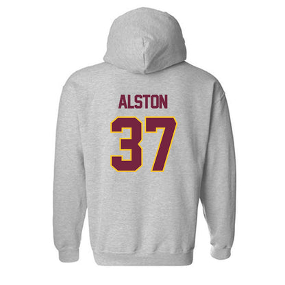 Central Michigan - NCAA Football : Jeremiah Alston - Classic Shersey Hooded Sweatshirt-1