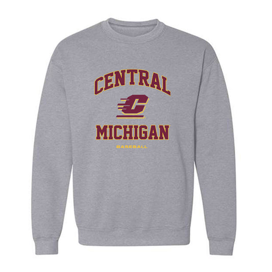 Central Michigan - NCAA Baseball : Nathan Ball - Classic Shersey Crewneck Sweatshirt