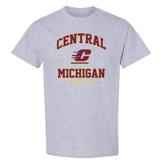 Central Michigan - NCAA Men's Basketball : Nathan Claerbaut - Classic Shersey T-Shirt-0