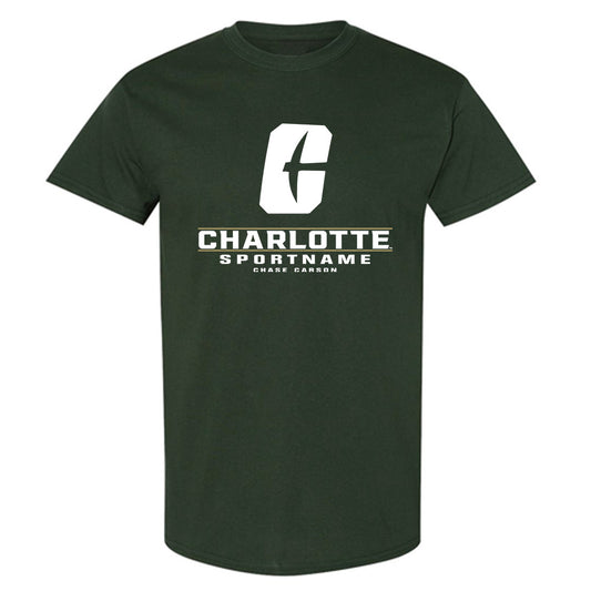 UNC Charlotte - NCAA Baseball : Chase Carson - Classic Fashion Shersey T-Shirt