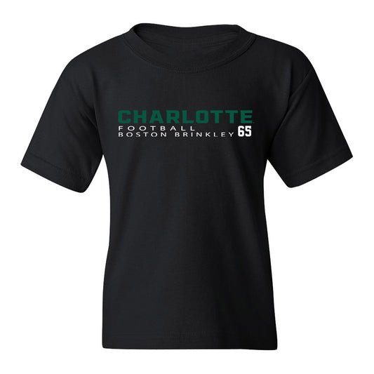 UNC Charlotte - NCAA Football : Boston Brinkley - Classic Shersey Youth T-Shirt