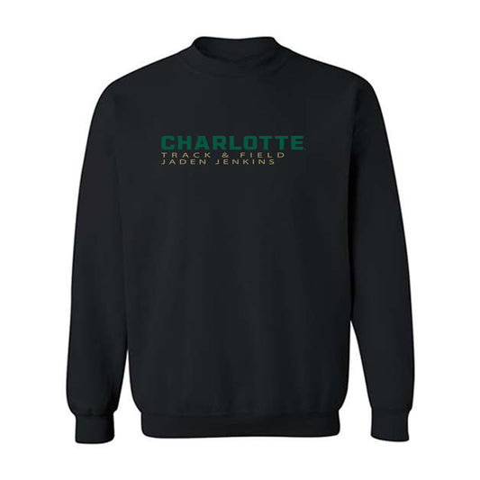 UNC Charlotte - NCAA Women's Track & Field (Outdoor) : Jaden Jenkins - Crewneck Sweatshirt Classic Fashion Shersey