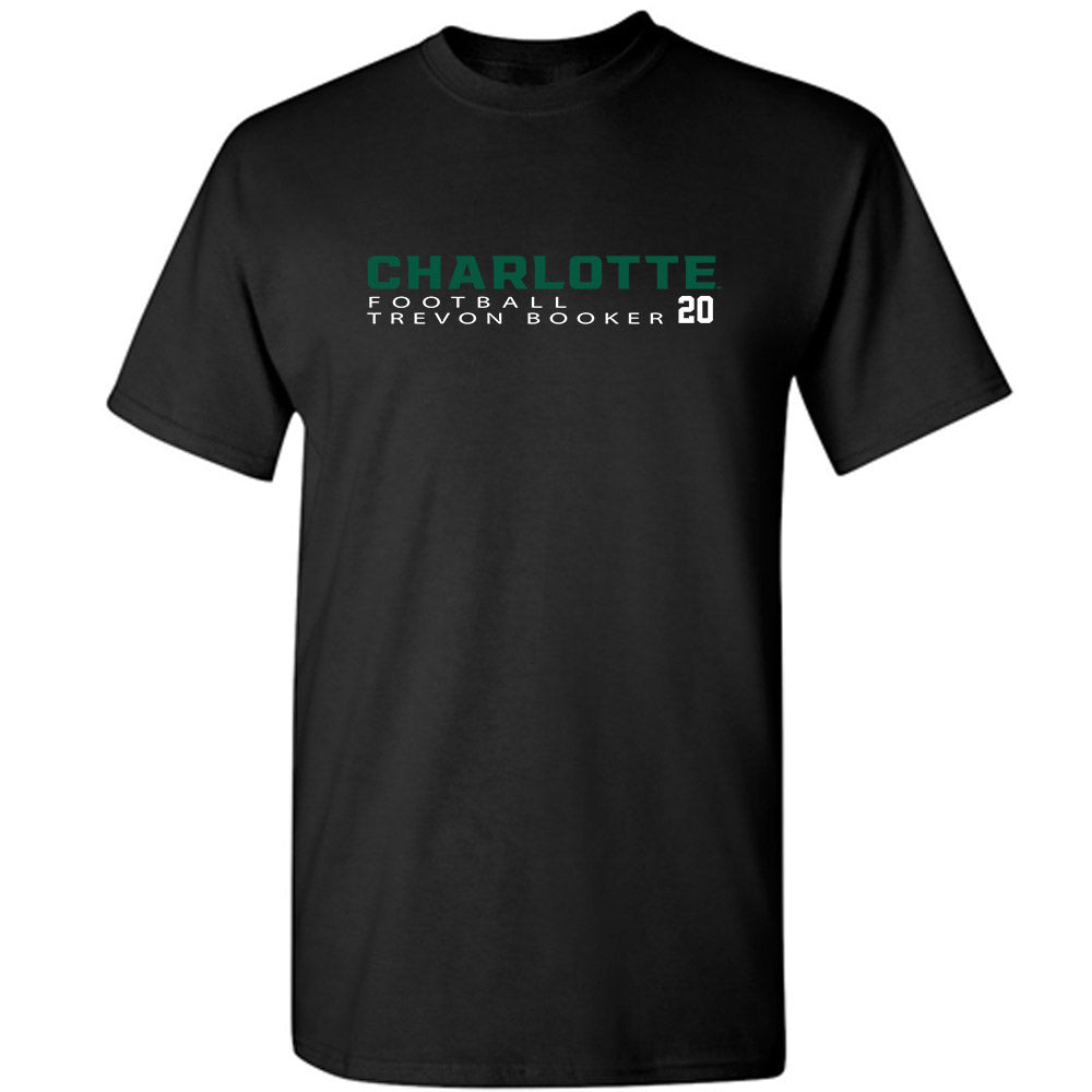 UNC Charlotte - NCAA Football : Trevon Booker - Classic Fashion Shersey T-Shirt