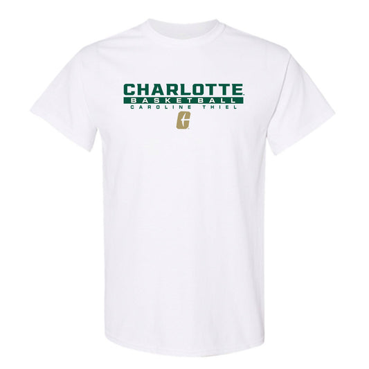 UNC Charlotte - NCAA Women's Basketball : Caroline Thiel - Classic Fashion Shersey T-Shirt-0