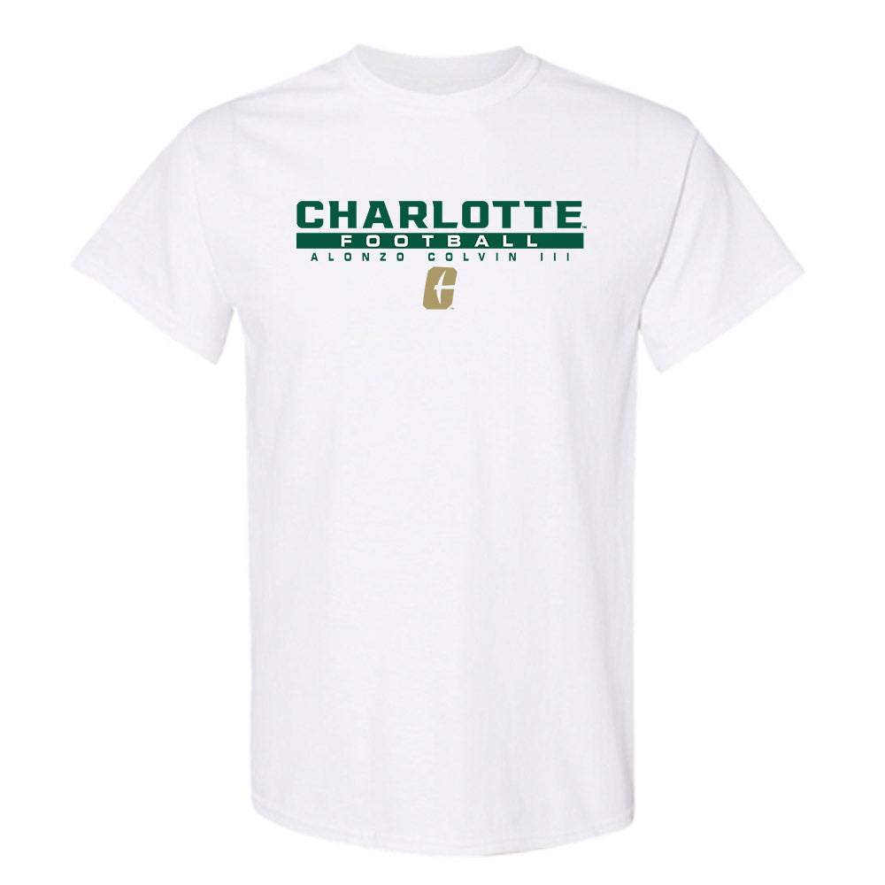 UNC Charlotte - NCAA Football : Alonzo Colvin III - T-Shirt Classic Fashion Shersey
