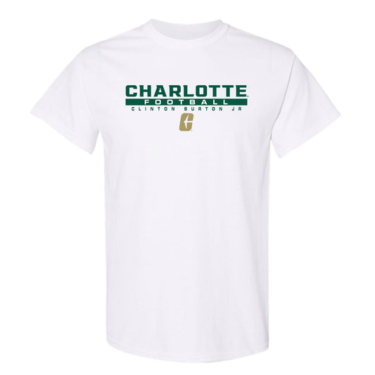 UNC Charlotte - NCAA Football : Clinton Burton Jr - T-Shirt Classic Fashion Shersey