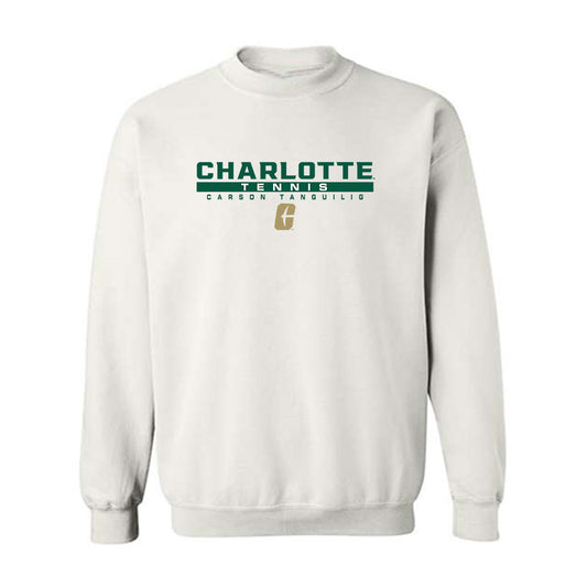 UNC Charlotte - NCAA Men's Tennis : Carson Tanguilig - Classic Fashion Shersey Crewneck Sweatshirt