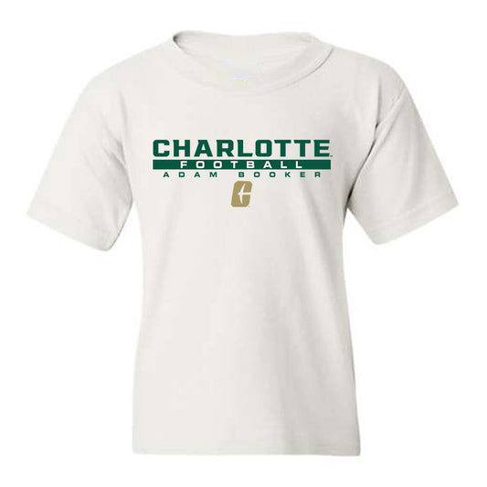 UNC Charlotte - NCAA Football : Adam Booker - Youth T-Shirt Classic Fashion Shersey