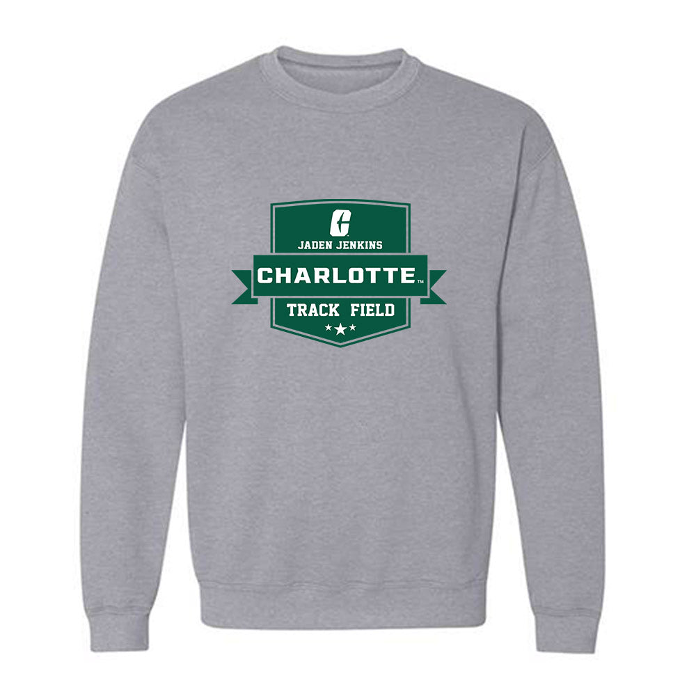 UNC Charlotte - NCAA Women's Track & Field (Outdoor) : Jaden Jenkins - Crewneck Sweatshirt Classic Fashion Shersey