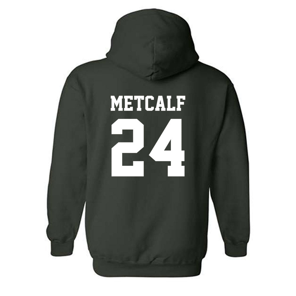 UNC Charlotte - NCAA Women's Soccer : Allie Metcalf - Classic Shersey Hooded Sweatshirt-1