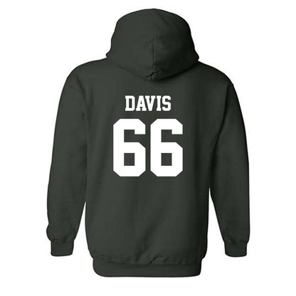 UNC Charlotte - NCAA Football : Omarion Davis - Classic Shersey Hooded Sweatshirt-1