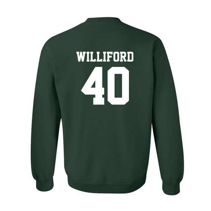 UNC Charlotte - NCAA Football : Reid Williford - Crewneck Sweatshirt Classic Shersey