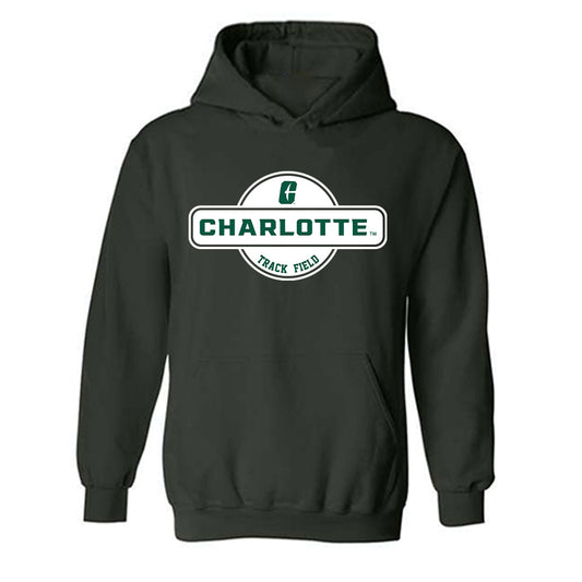 UNC Charlotte - NCAA Women's Track & Field : Hannah Angel - Classic Shersey Hooded Sweatshirt-0