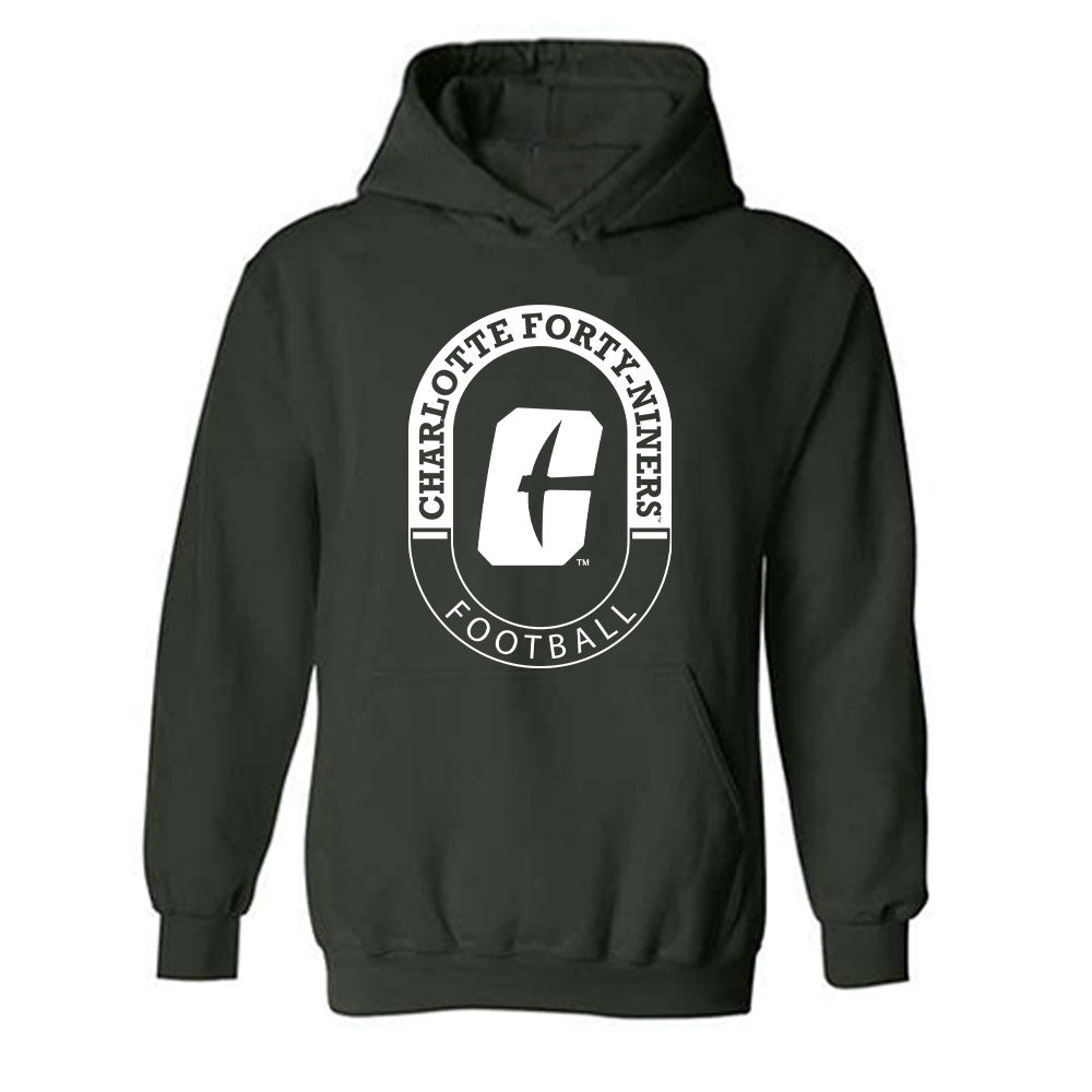 UNC Charlotte - NCAA Football : Deshawn Purdie - Hooded Sweatshirt Classic Shersey