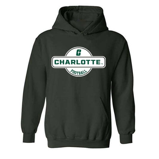 UNC Charlotte - NCAA Football : Maddox West - Classic Shersey Hooded Sweatshirt-0