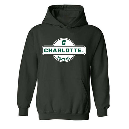 UNC Charlotte - NCAA Football : Jake Clemons - Classic Shersey Hooded Sweatshirt