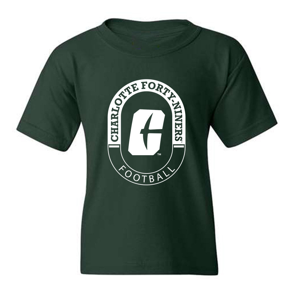 UNC Charlotte - NCAA Football : Trevon Booker - Classic Shersey Youth T-Shirt