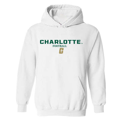 UNC Charlotte - NCAA Football : Jake Clemons - Classic Shersey Hooded Sweatshirt