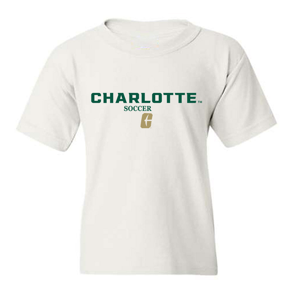 UNC Charlotte - NCAA Men's Soccer : Jemone Barclay - Classic Shersey Youth T-Shirt-0