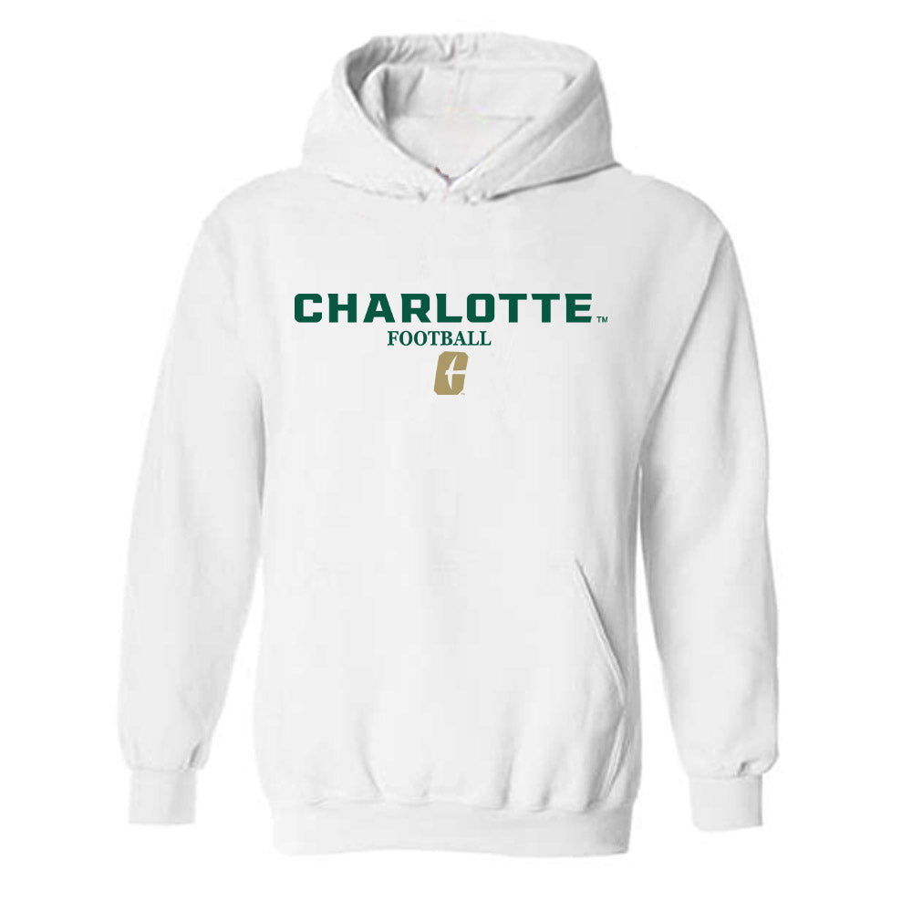 UNC Charlotte - NCAA Football : Ian Kelly - Classic Shersey Hooded Sweatshirt-0