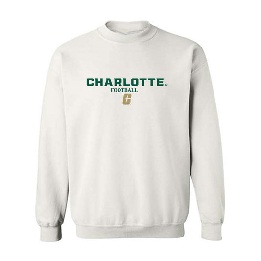 UNC Charlotte - NCAA Football : Clinton Burton Jr - Crewneck Sweatshirt Classic Shersey