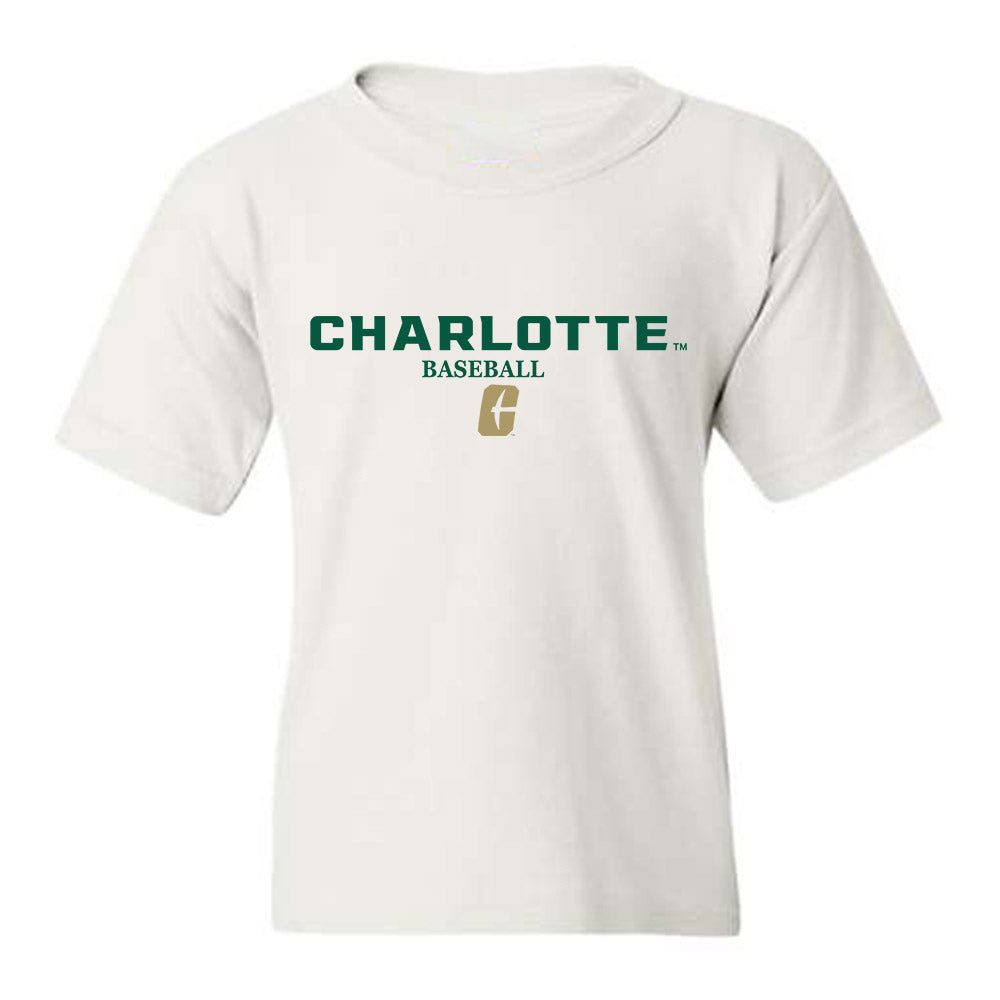 UNC Charlotte - NCAA Baseball : Spencer Nolan - Classic Shersey Youth T-Shirt