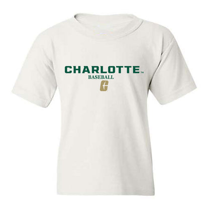 UNC Charlotte - NCAA Baseball : Tanner Kaler - Classic Shersey Youth T-Shirt-0