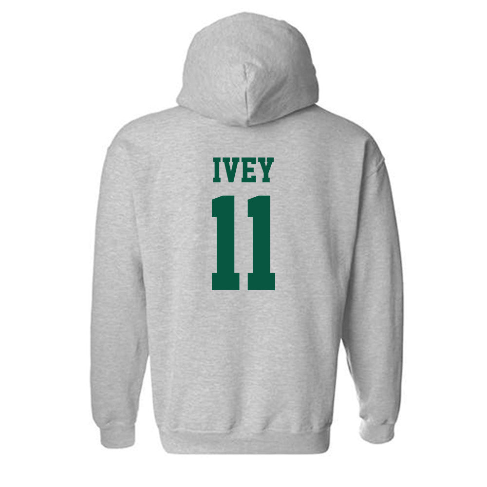 UNC Charlotte - NCAA Football : Trexler Ivey - Hooded Sweatshirt Classic Shersey