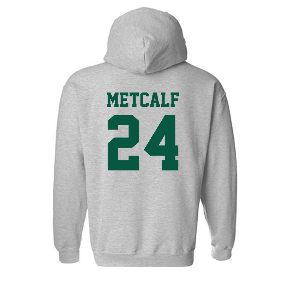 UNC Charlotte - NCAA Women's Soccer : Allie Metcalf - Classic Shersey Hooded Sweatshirt-1