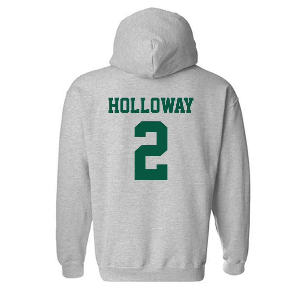 UNC Charlotte - NCAA Men's Soccer : Xavier Holloway - Classic Shersey Hooded Sweatshirt-1