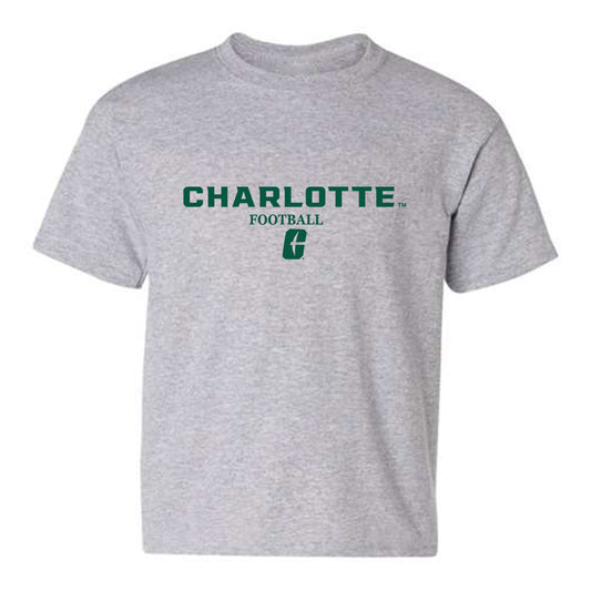 UNC Charlotte - NCAA Football : Trevon Booker - Classic Shersey Youth T-Shirt