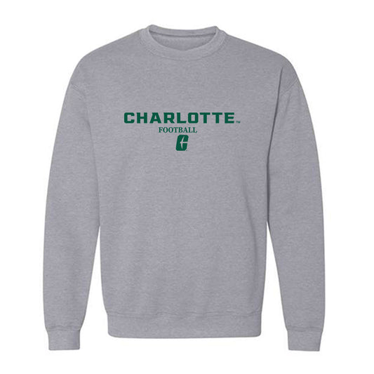 UNC Charlotte - NCAA Football : Prince Wallace-Bemah - Classic Shersey Crewneck Sweatshirt