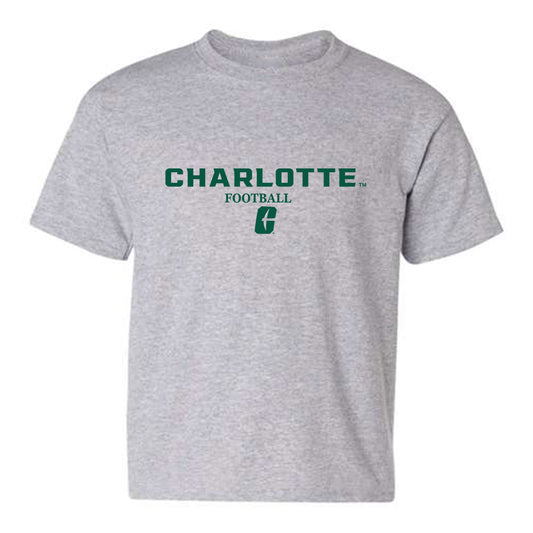 UNC Charlotte - NCAA Football : Jonny Hassard - Classic Shersey Youth T-Shirt