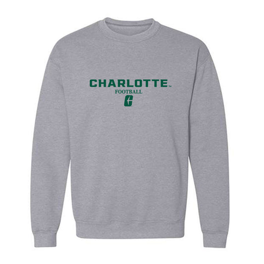 UNC Charlotte - NCAA Football : Dominic Silvia - Classic Shersey Crewneck Sweatshirt-0