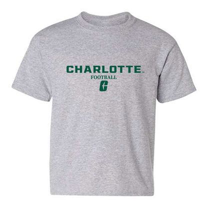 UNC Charlotte - NCAA Football : Omarion Davis - Classic Shersey Youth T-Shirt-0