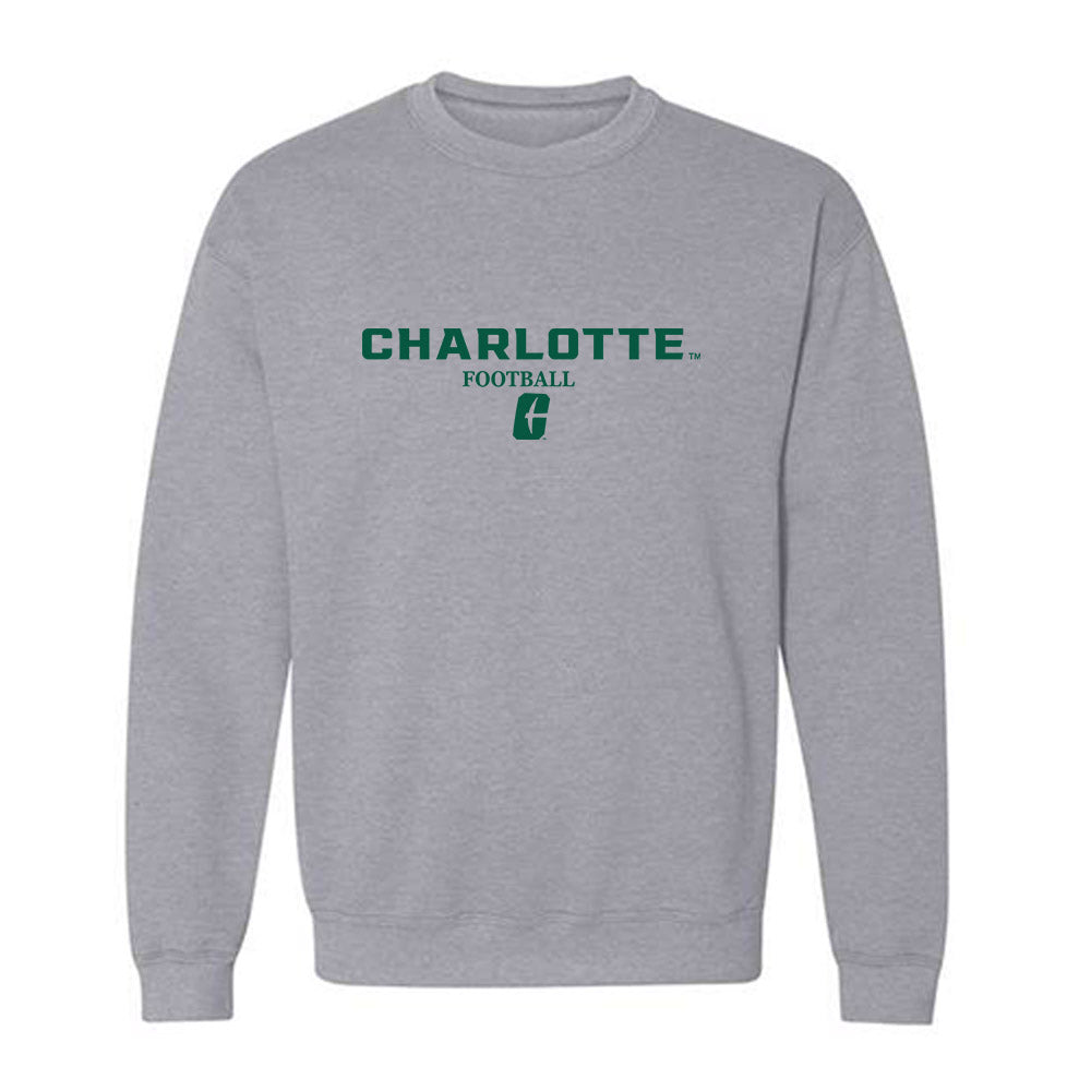 UNC Charlotte - NCAA Football : Colin Coates - Crewneck Sweatshirt Classic Shersey